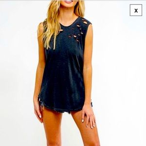 🔥3/$20 Black Fantastic Fawn Tank Top